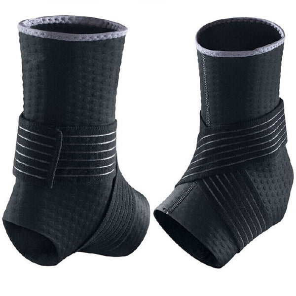r Adjustable Bandage Ankle Support Pad Protection Football Basketball Guard