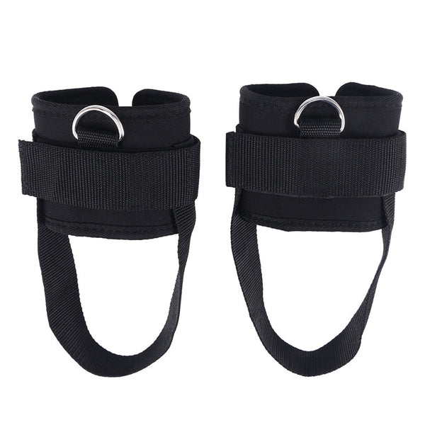 One Pair of Sport Ankle Strap Padded D-ring Ankle Cuffs