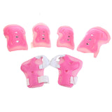 6pcs Child Roller Skating Skateboard Cycling Knee Elbow Wrist Pads